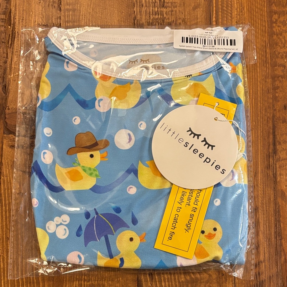 Brand new never opened little sleepies short PJs